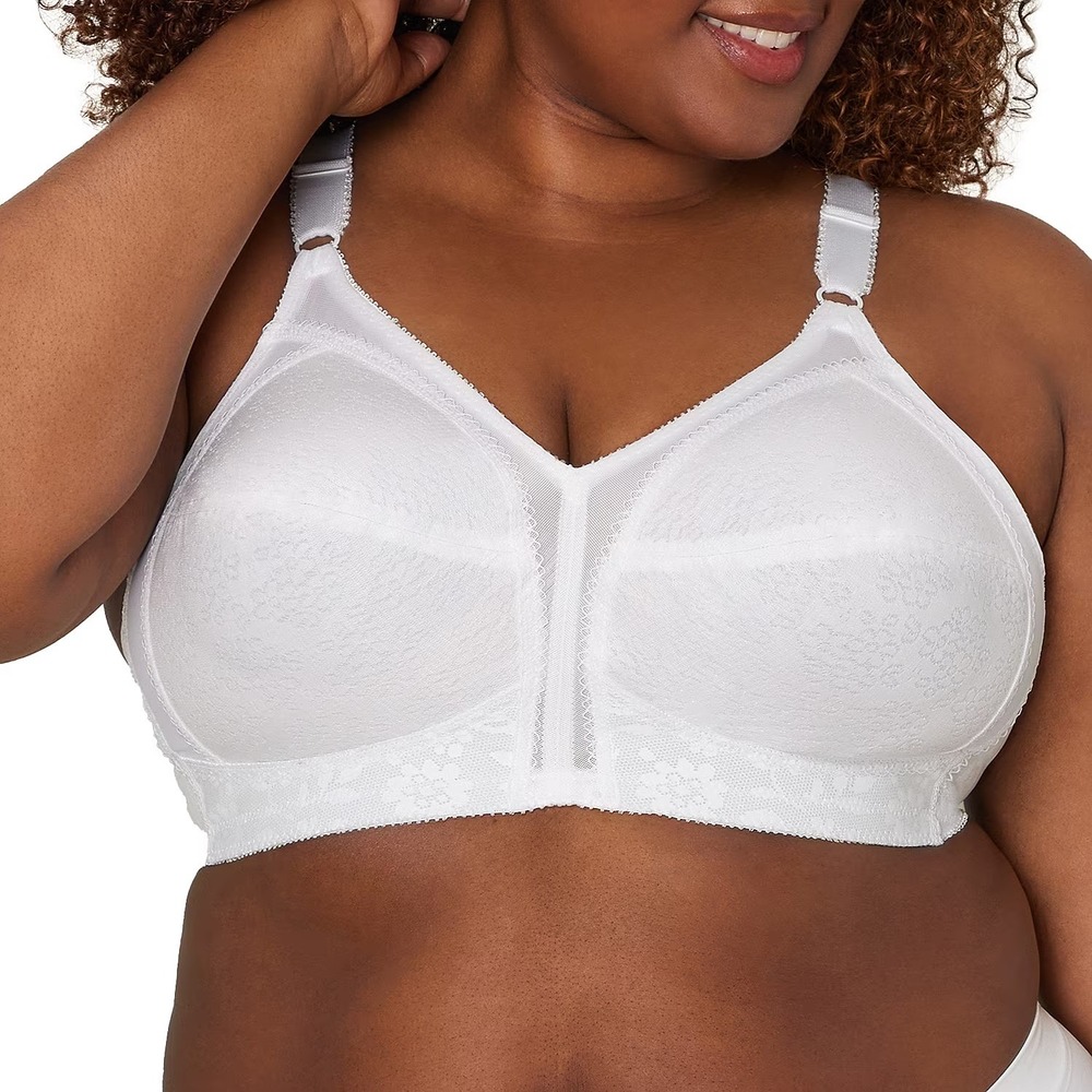 Playtex 18 Hour Sensational Support 50D White Full Coverage Wireless Bra 20/27